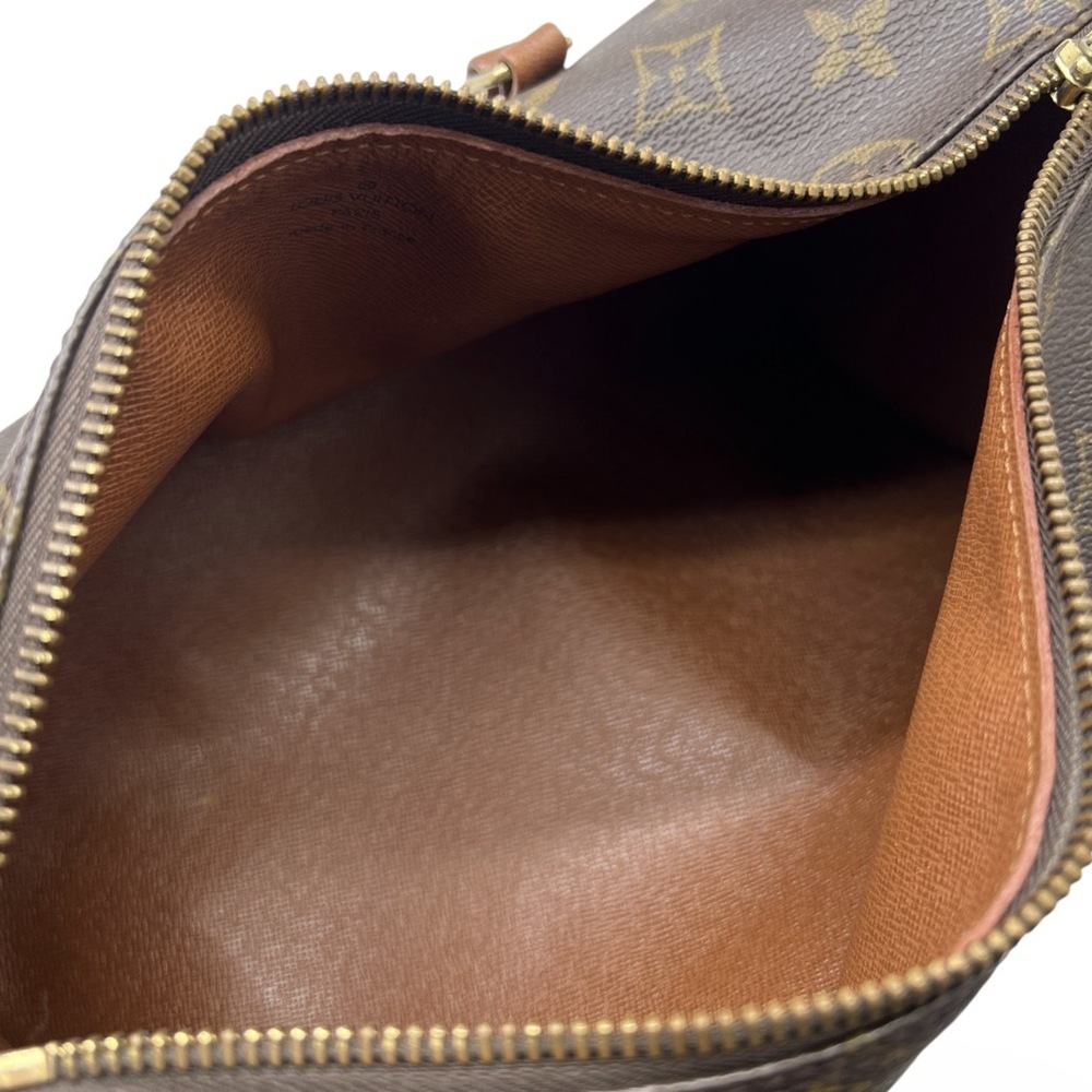 LOUIS VUITTON Brown Monogram Papillon Boston Bag - Picture 8 of 9